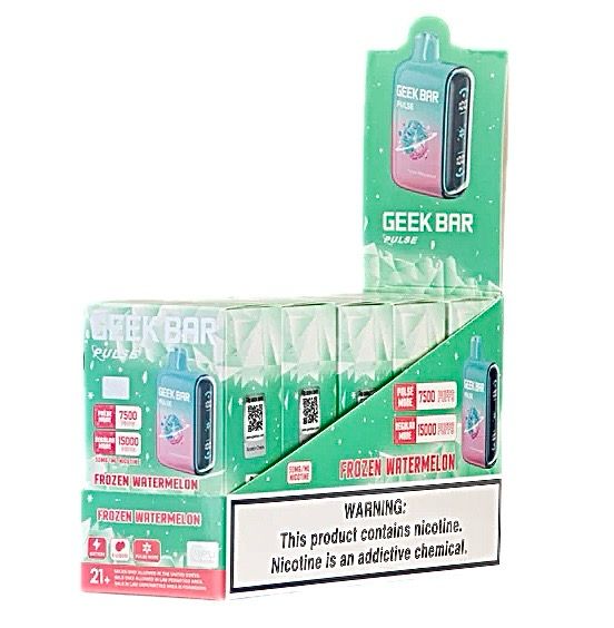 BOX Geek Bar Pulse Frozen Watermelon - 15K Puffs