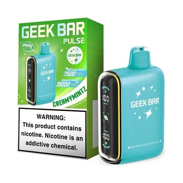BOX Geek Bar Pulse Creamymintz - 15K Puffs