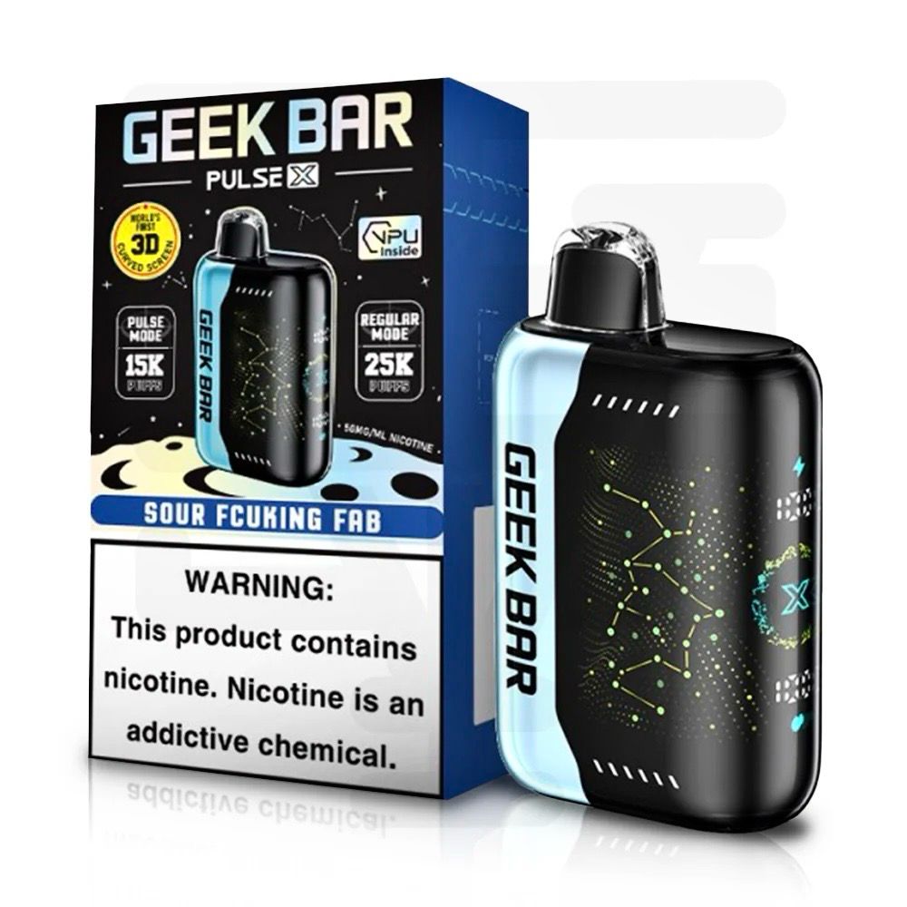 BOX Geek Bar Pulse Sour Fcuking Fab - 25K Puffs