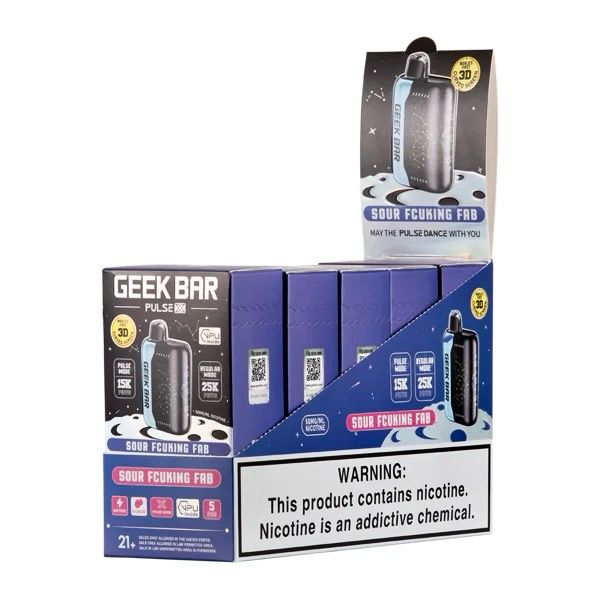 BOX Geek Bar Pulse Sour Fcuking Fab - 25K Puffs