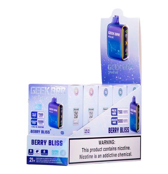 BOX Geek Bar Pulse Berry Bliss - 15K Puffs