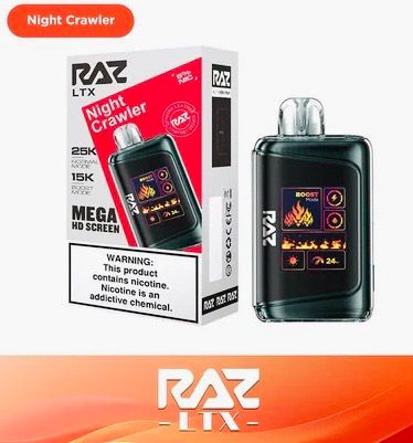 BOX Raz Bar LTX Night Crawler - 25K Puffs
