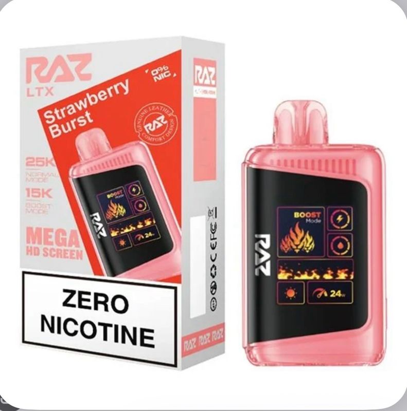 BOX Raz Bar LTX Strawberry Burst - 25K Puffs