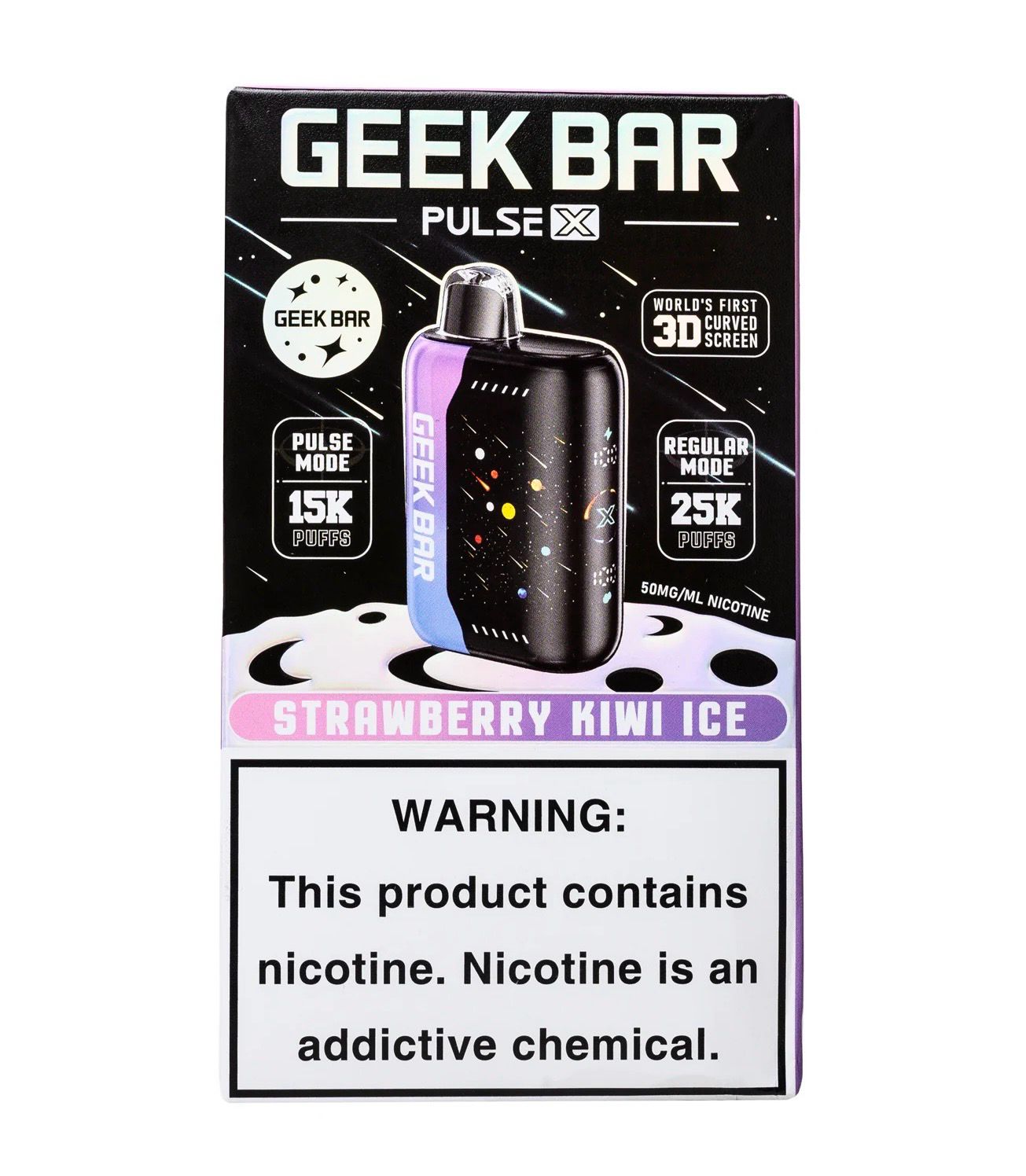 BOX Geek Bar Strawberry Kiwi - 25K Puffs