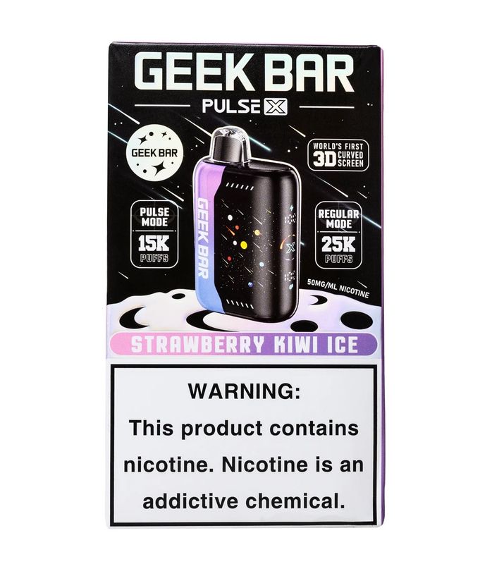 BOX Geek Bar Strawberry Kiwi - 25K Puffs