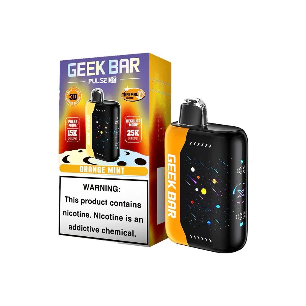 BOX Geek Bar Orange Mint - 25K Puffs