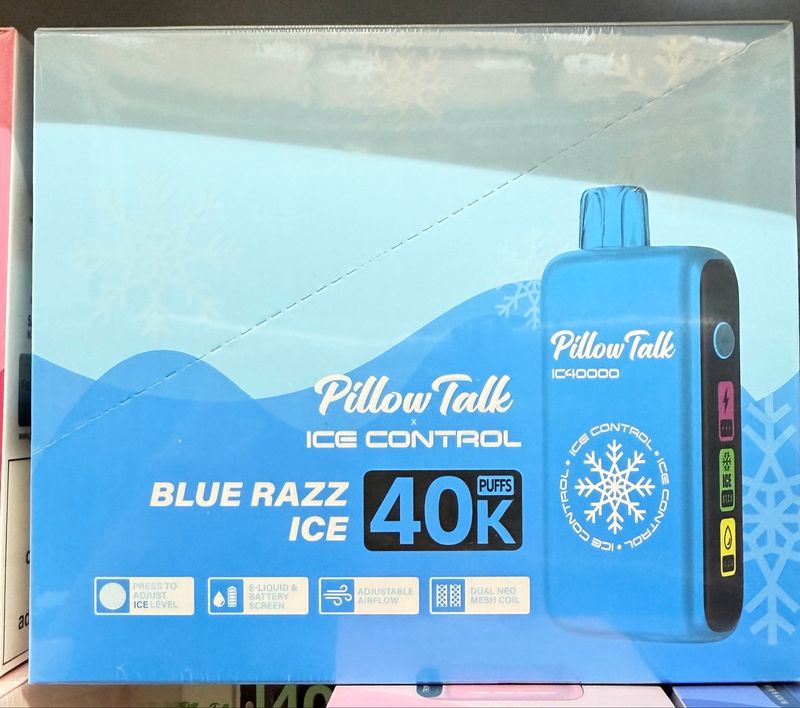 BOX PillowTalk Blue Razz Ice - 40K Puffs
