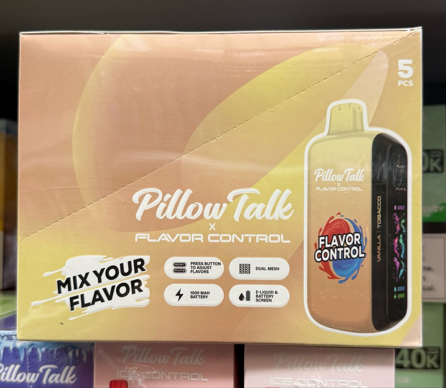 BOX PillowTalk Vanilla Tobacco - 40K Puffs