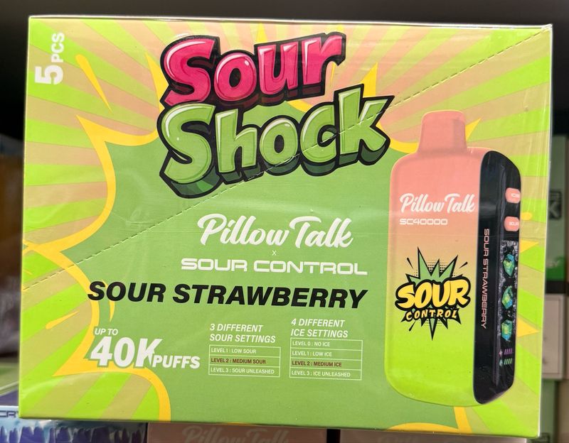 BOX PillowTalk Sour Strawberry Dragon - 40K Puffs