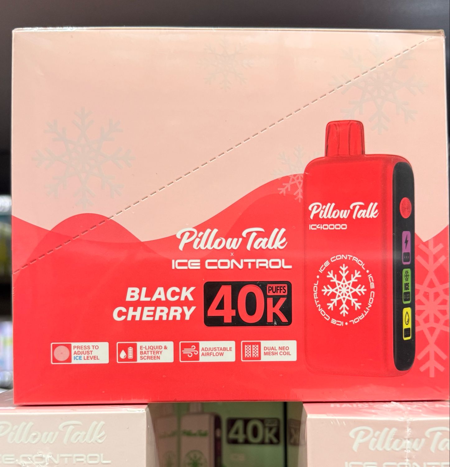 BOX PillowTalk Black Cherry - 40K Puffs