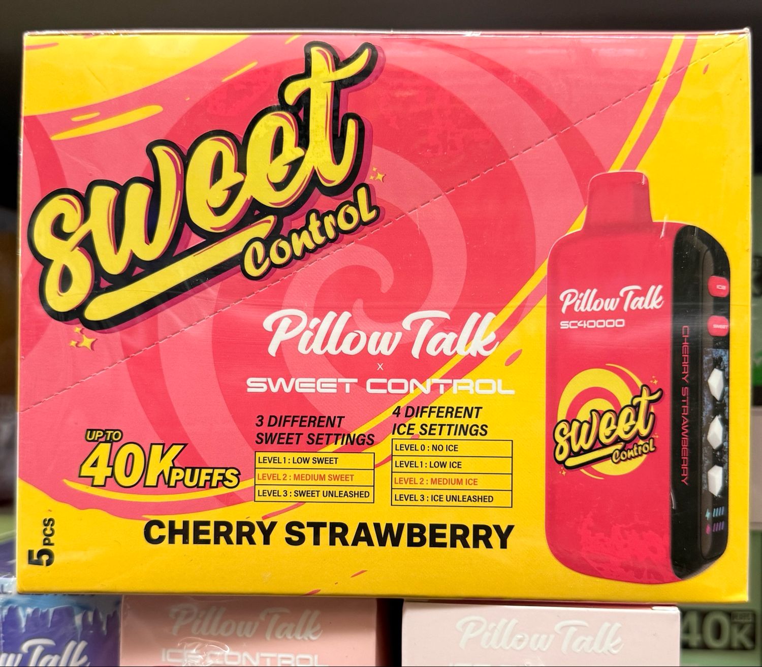 BOX PillowTalk Cherry Strawberry - 40K Puffs