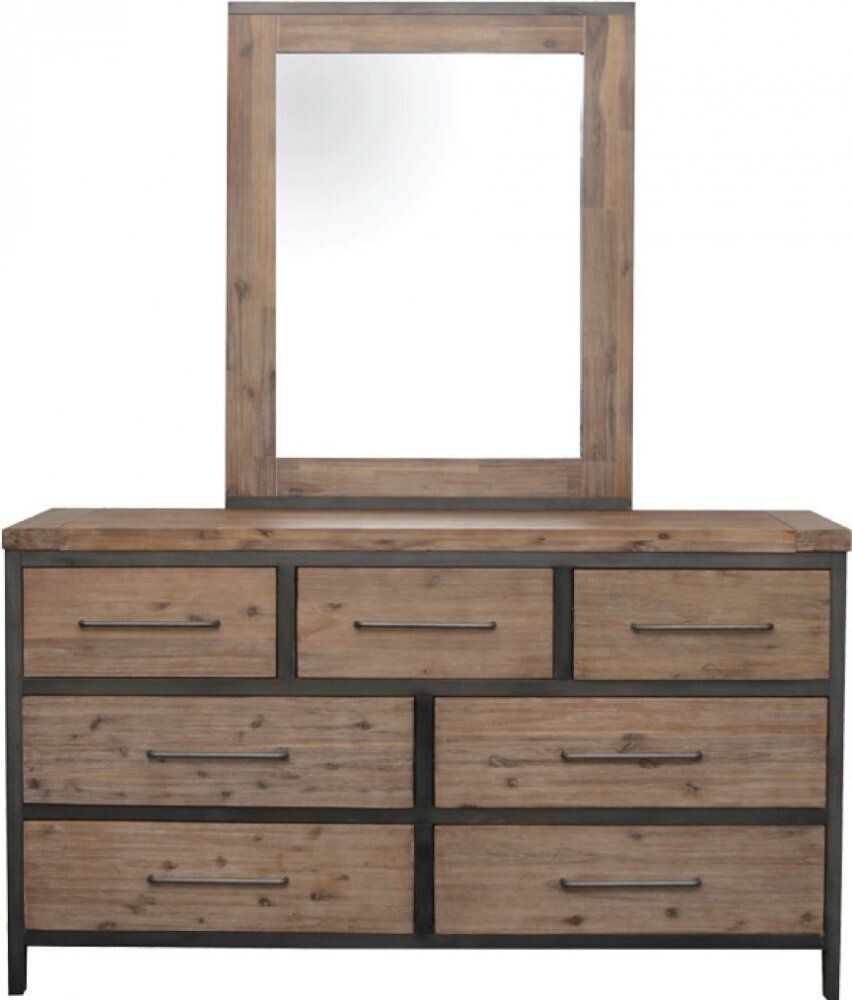 Portland Dressing Table and Mirror