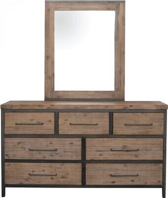 Portland Dressing Table and Mirror