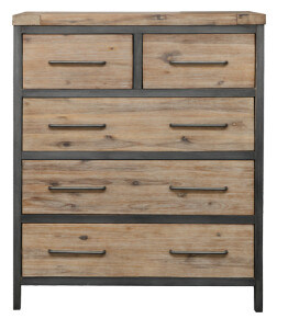 PORTLAND 5 DRAWER TALLBOY