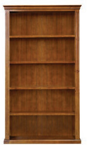 OHIO 7 x 4 BOOKCASE WITH FLUTED TRIMS