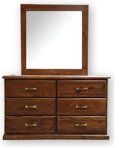 EDWARD 6 DRAWER DRESSER BASE