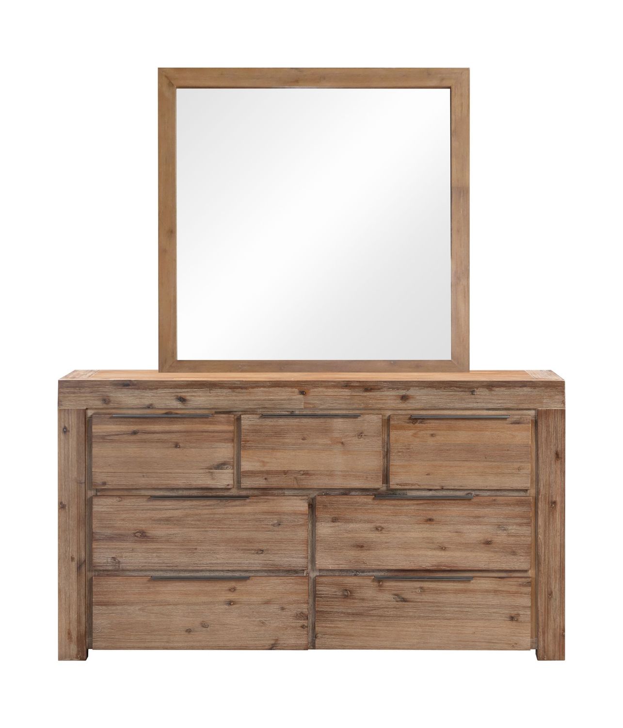 THE BLOCK MIRROR BUTTERSCOTCH