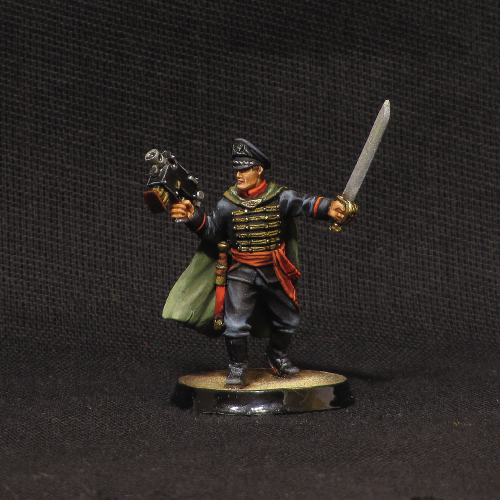 Imperial Commissar, wargame miniature - Brother Vinni