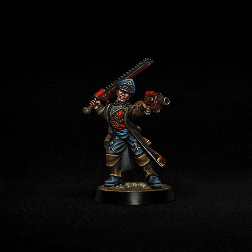 Commissar #3 miniature by Brother Vinni