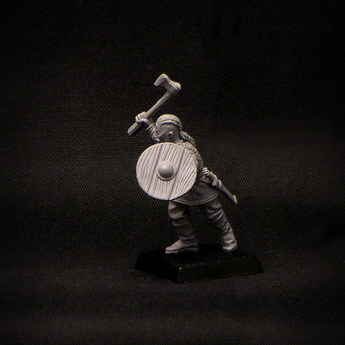Ragnar Lothbrok miniature, 28 mm viking for SAGA