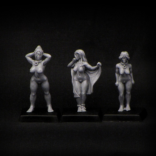 Slave Girls miniatures