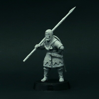 Tired Knight miniature by Brother Vinni