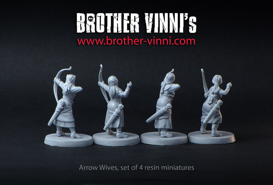 Www brother. Brother Vinni миниатюры. Фигурки brother Vinni. Resin Miniatures. Фигурки 35мм.
