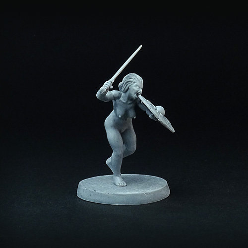 Berserker Miniature for SAGA - 01