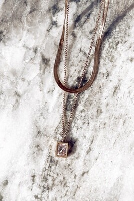 Crystal Of The Lake Necklace