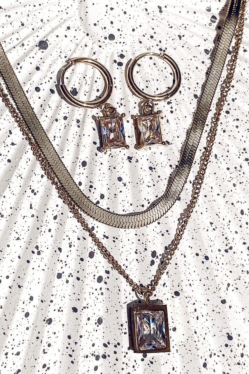 Crystal Of The Lake Earrings