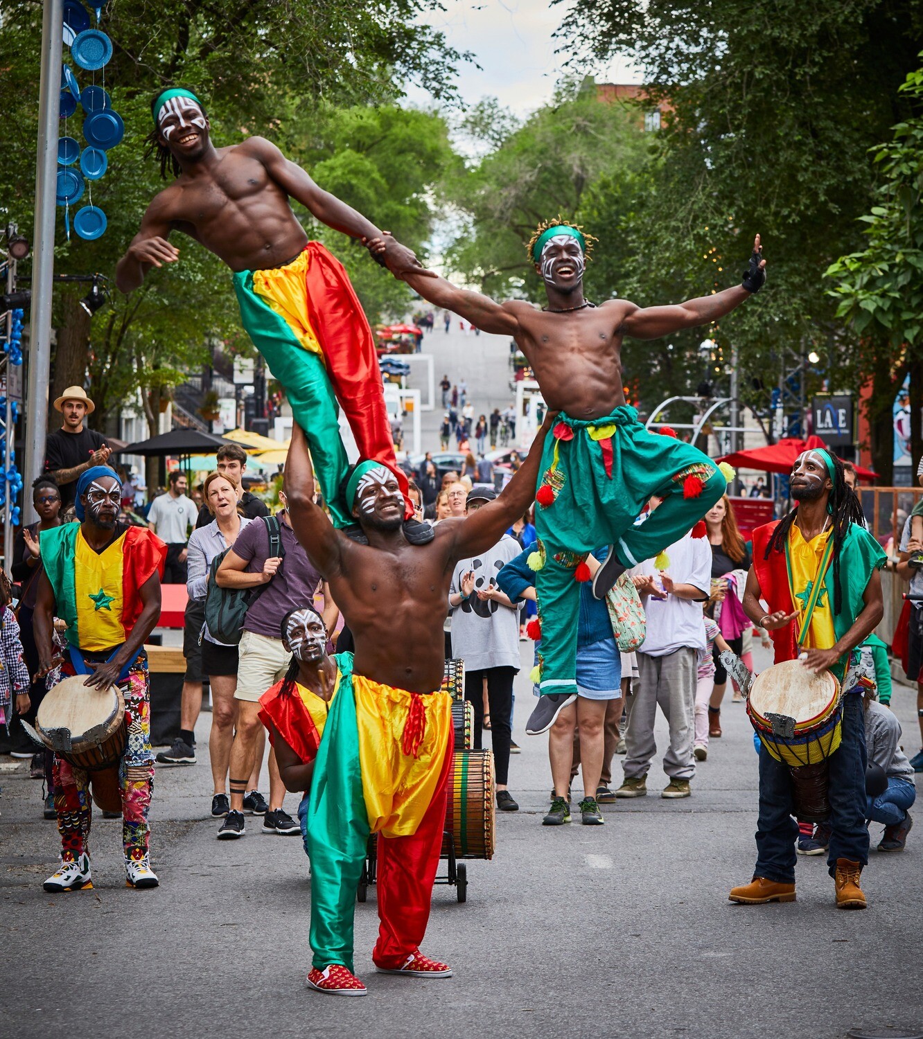 The Dounyia Percussions troupe