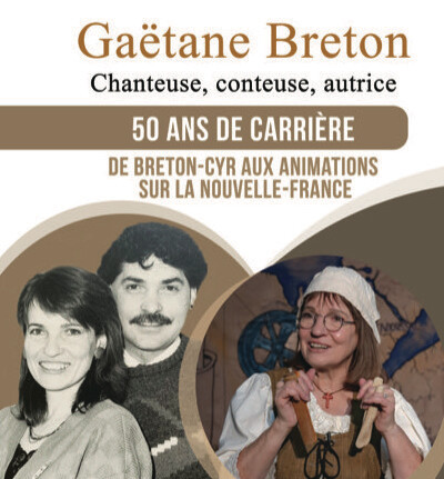 2024- 50 ans de carrière de Gaëtane Breton -1974-2024