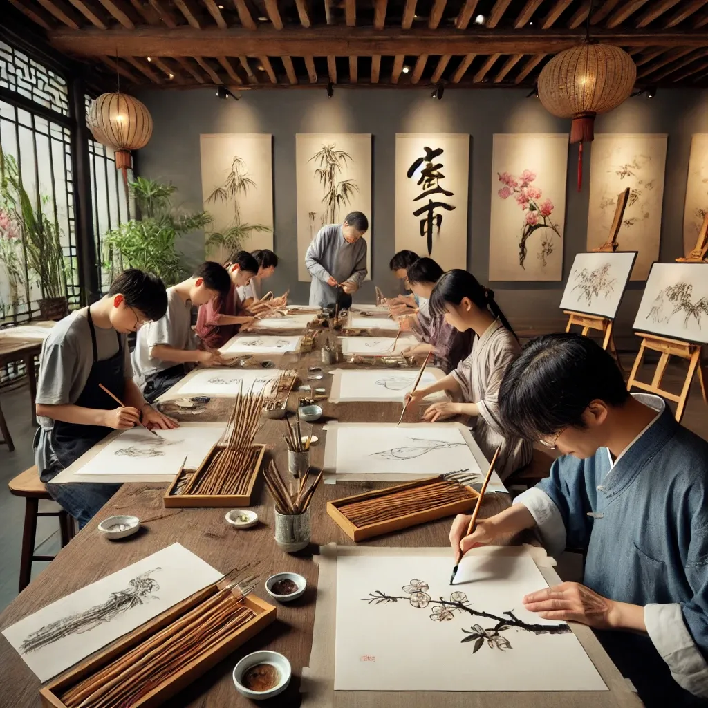 Introduction to Chinese Painting Workshop