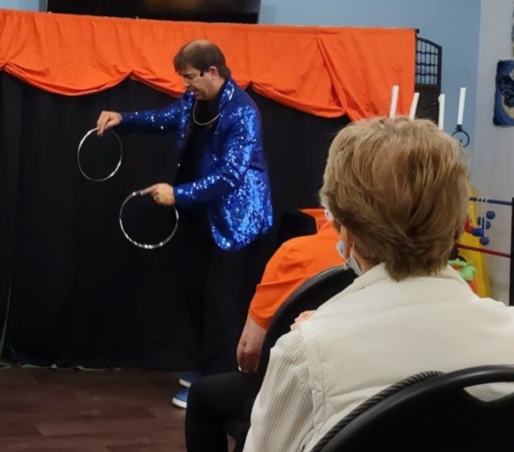 Spectacle de magie pour ainés