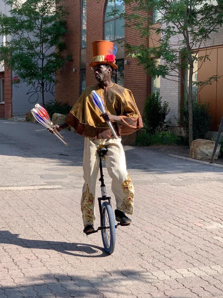 Animation : &quot;Cirque et rythmes d’Afrique avec Mamoudou Diallo&quot;