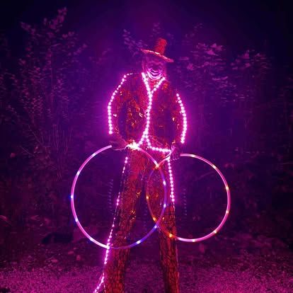 Package lumineux en trois tableaux