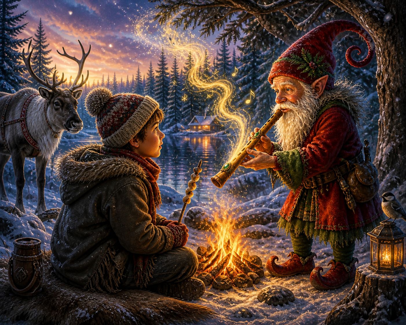 Théo et Alex le lutin – Conte de Noël interactif et musical