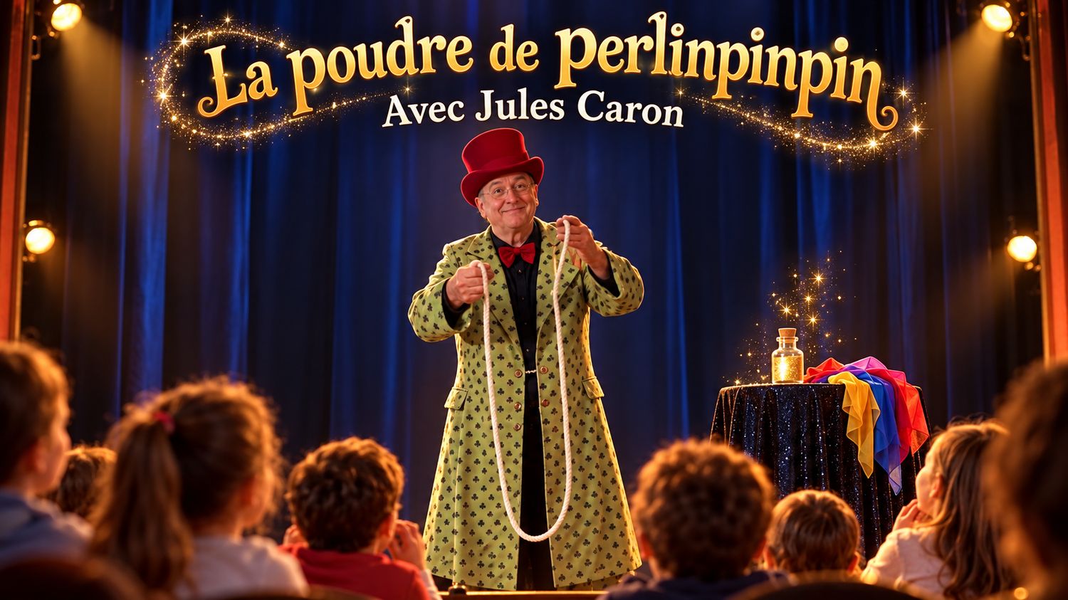🎄La Poudre de Perlinpinpin !– Spectacle de Noël🎩✨Québec
