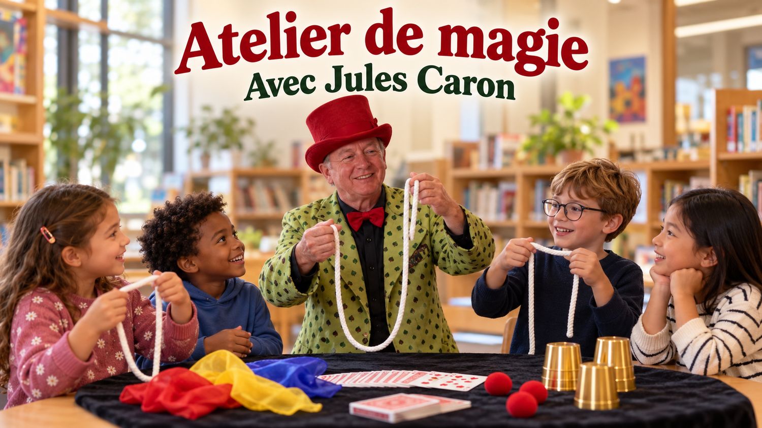 Atelier de Magie avec Jules Caron ✨ Québec
