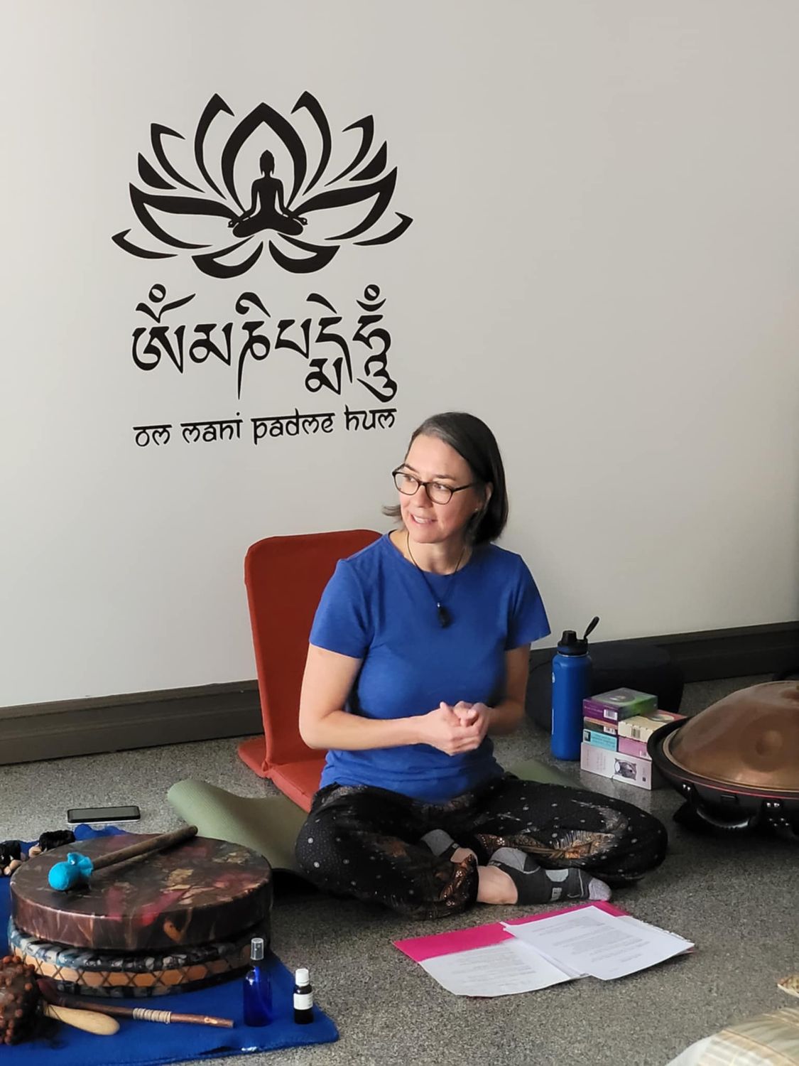 Atelier de hatha yoga et bain sonore