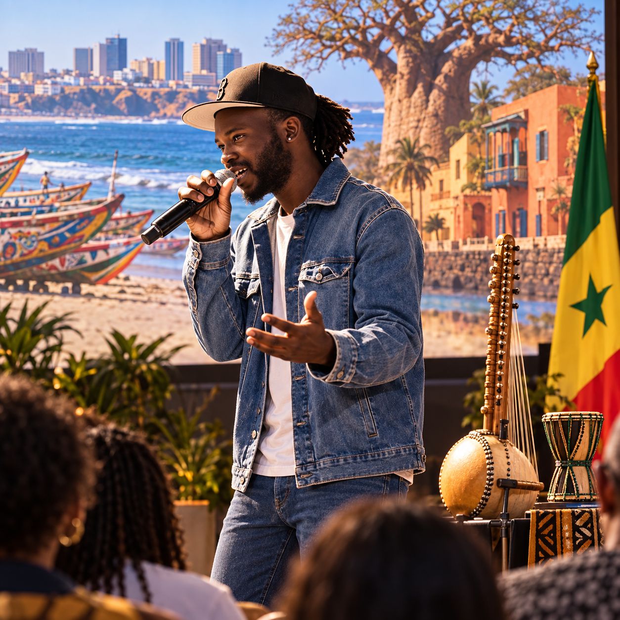 La conférence-slam« Le Sénégal : Terre de parole, de culture et de résilience »