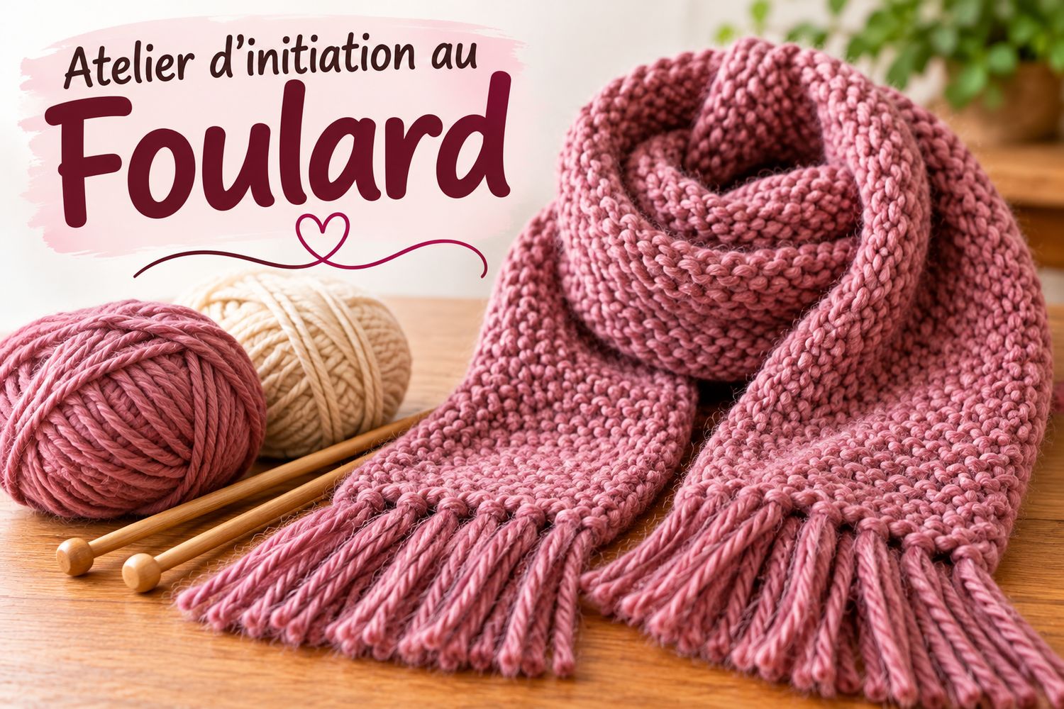 Atelier d'initiation au tricot