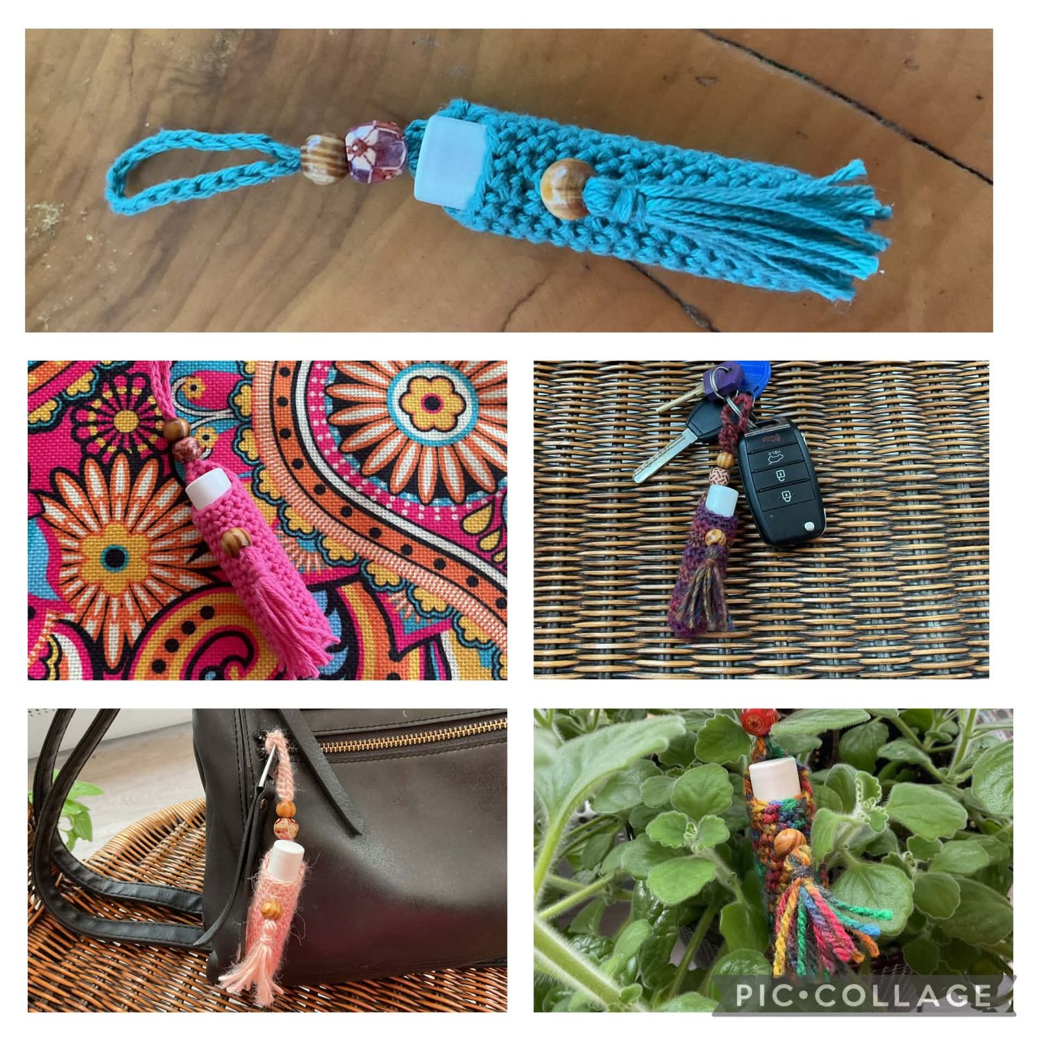 Création d’un étui à baume à lèvres au crochet