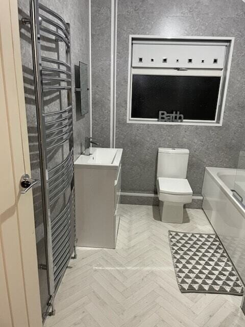 CONCRETE GREY MARBLE (250MM matt pack of 5)