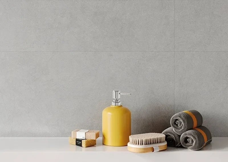 VOX VILO SPC SMALL TILE CONCRETE LIGHT (2.34sqm pack of 13)