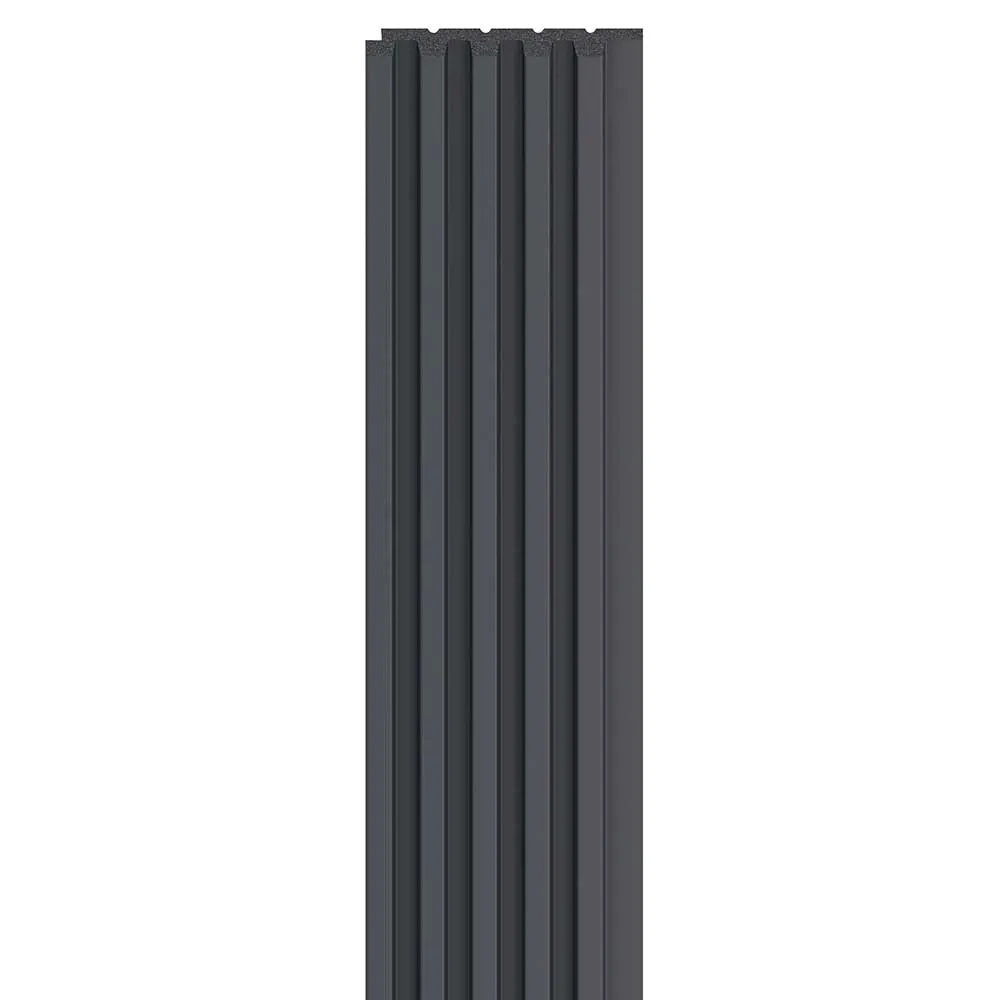 LINERIO S-LINE ANTHRACITE SLAT PANEL