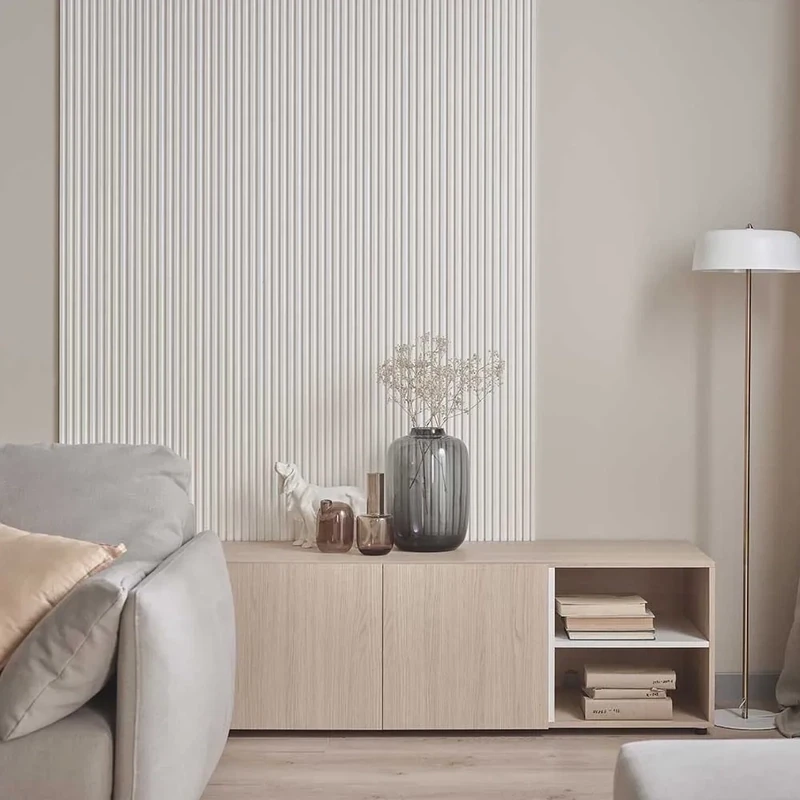 LINERIO S-LINE WHITE SLAT PANEL