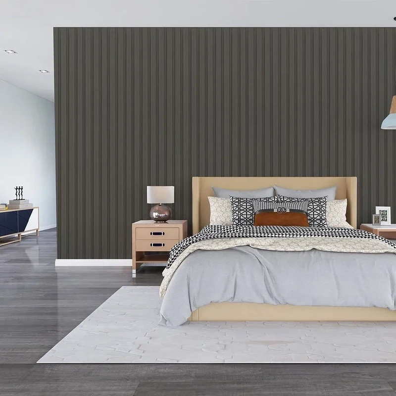Thermo-Slat SMOKEY GREY PVC SLAT PANEL