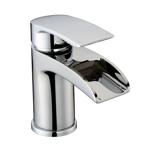VESPA BASIN MIXER &amp; SLOTTED SPRUNG WASTE