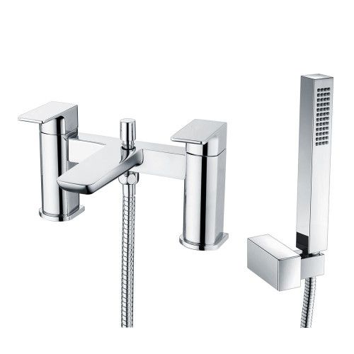 HYDRO DECK MOUNTED BATH SHOWER MIXER &amp; SHOWER KIT